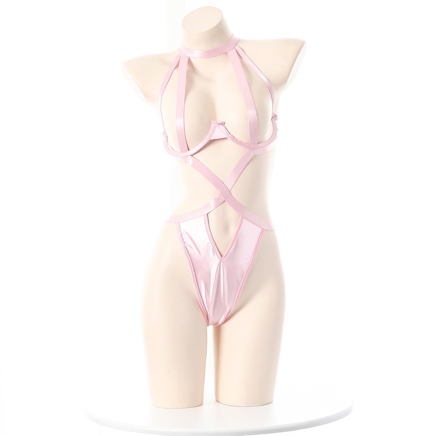 Image of European and American foreign trade strap-on bras, sexual interest, underwear, strap-ons, body wires, straps, cross-border sources
